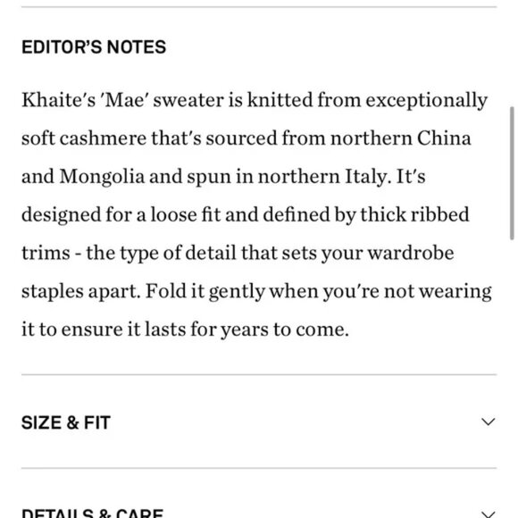 KHAITE Mae Cashmere Sweater - Picture 6 of 9